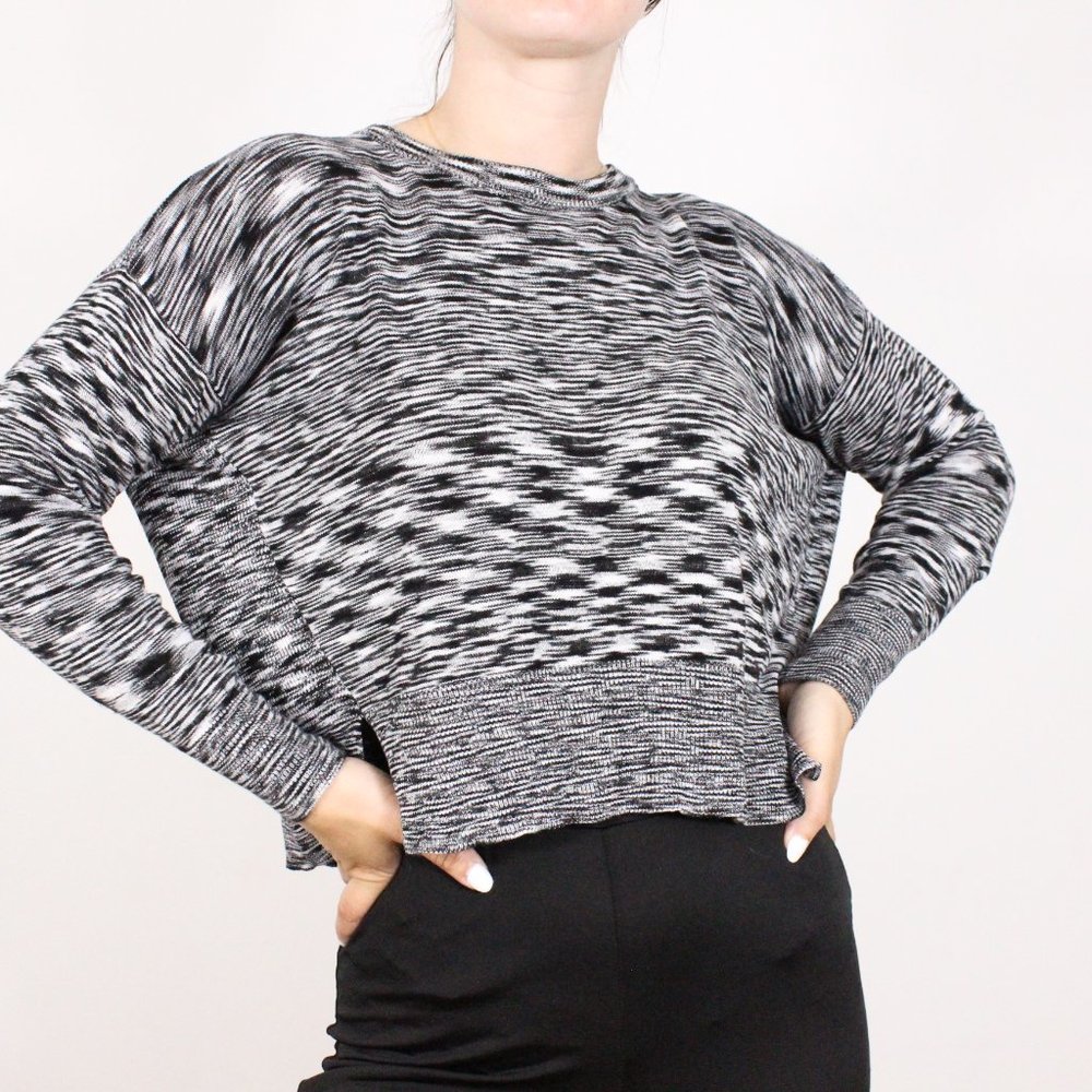 *John + Jenn Black and White Long Sleeve